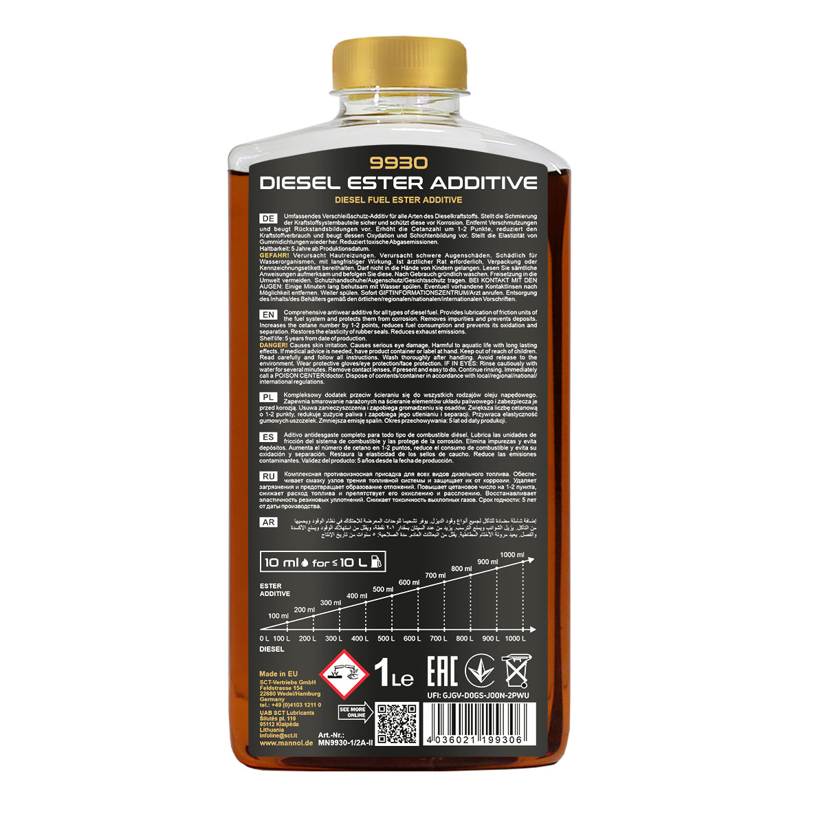 MANNOL Diesel Ester Additive 9930