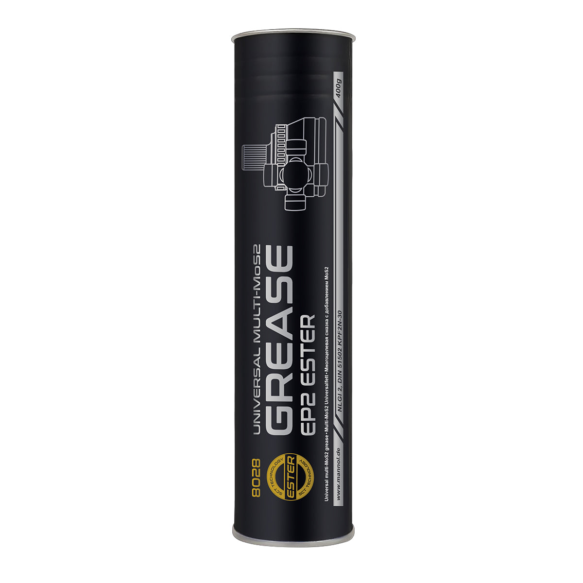 MANNOL Universal Multi-MoS2 Grease EP2 Ester 8028