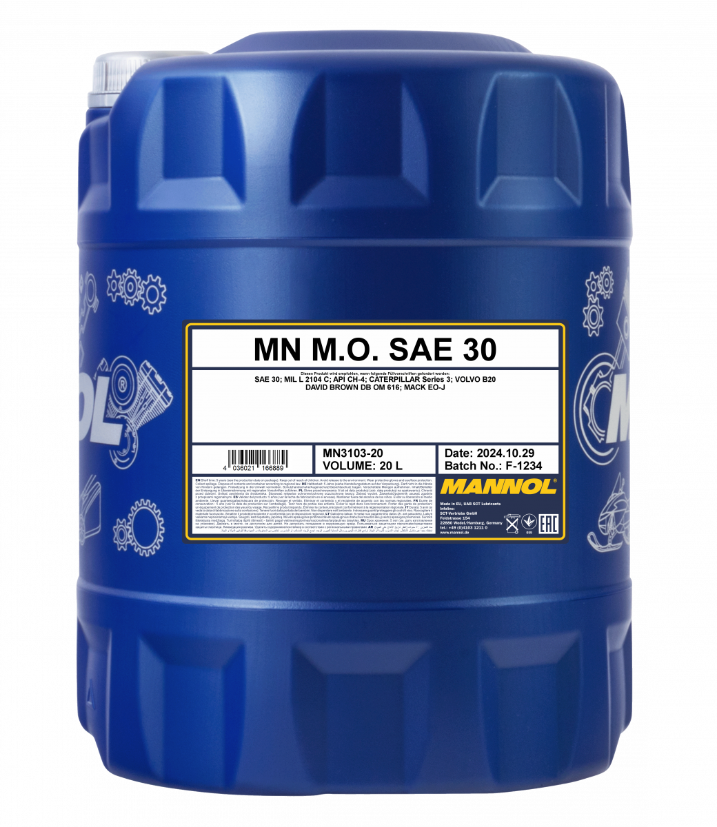 MANNOL M.O. SAE 30 3103